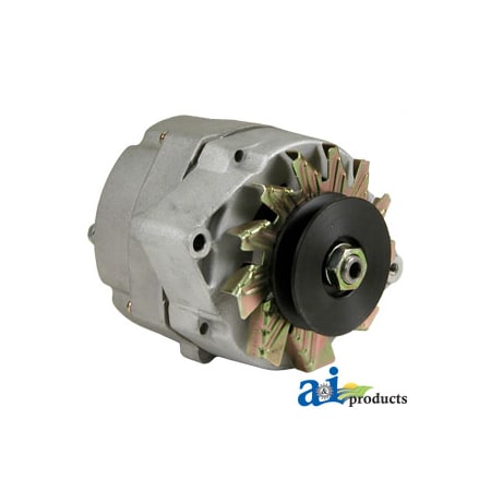 A & I Products Re-Mfg. Alternator 10SI, N, DR, 1 Wire 6.8" x8.8" x7.2" A-AL-1133-1W